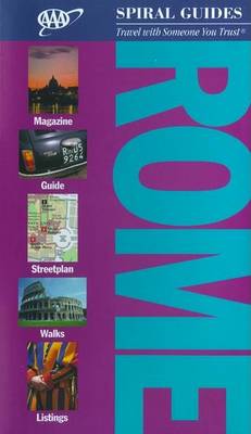 Book cover for AAA 2001 Spiral Guide to Rome