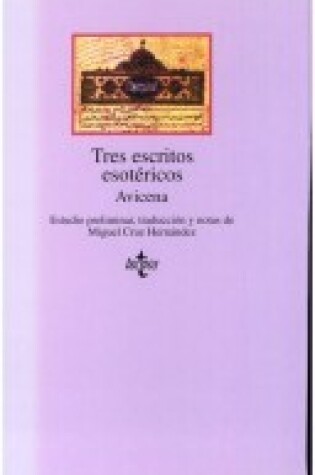Cover of Tres Escritos Esotericos