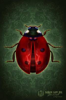 Book cover for Damask Ladybug Journal
