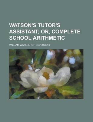 Book cover for Watson's Tutor's Assistant