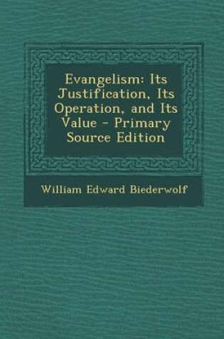 Cover of Evangelism