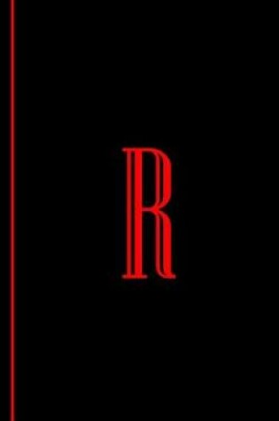 Cover of Monogram Letter R Journal