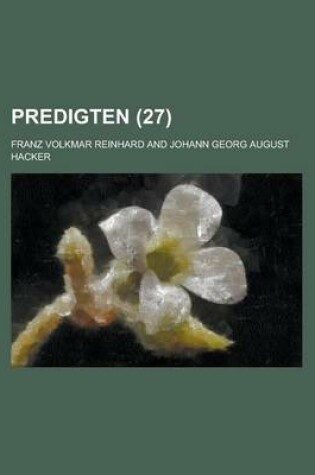 Cover of Predigten (27 )