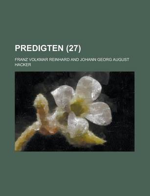 Book cover for Predigten (27 )