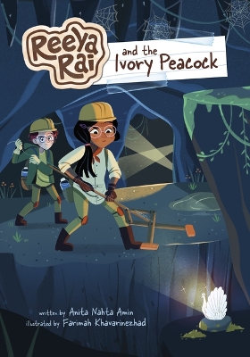 Book cover for Reeya Rai and the Ivory Peacock