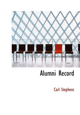 Book cover for Alumni Record