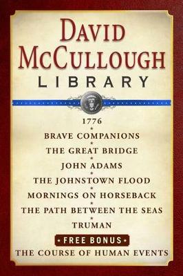 Book cover for David McCullough Library E-Book Box Set