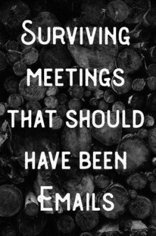 Cover of Surviving meetings that should have been Emails.