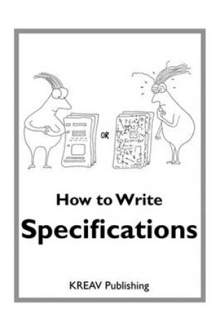 Cover of How to Write Specifications