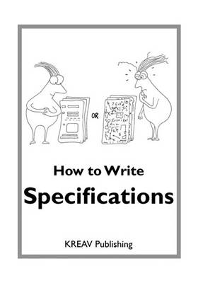 Cover of How to Write Specifications