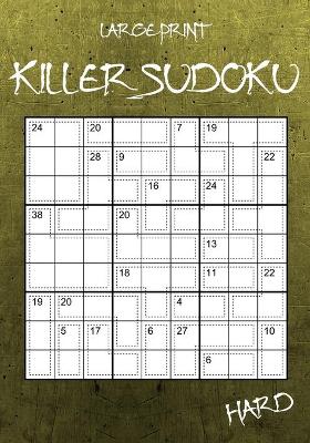 Book cover for Large Print Hard Killer Sudoku