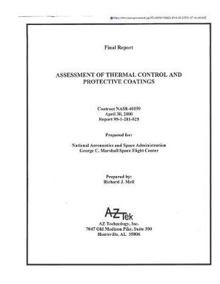 Book cover for Assessment of Thermal Control and Protective Coatings