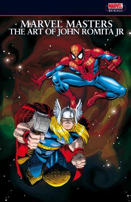 Book cover for Marvel Masters: The Art Of John Romita Jr