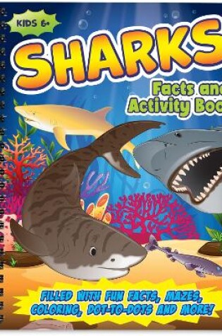 Cover of Shark Activity Book for Kids