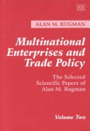 Book cover for Multinational Enterprises and Trade Policy