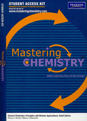 Book cover for Mastering Chemistry without Pearson eText Student Access Kit for General Chemistry