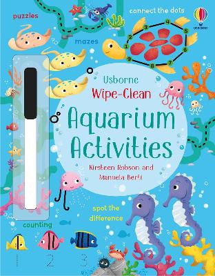 Book cover for Wipe-Clean Aquarium Activities