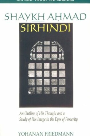 Cover of Shaykh Ahmad Sirhindi