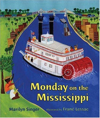 Book cover for Monday on the Mississippi