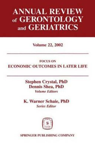 Cover of Focus on Economic Outcomes in Later Life