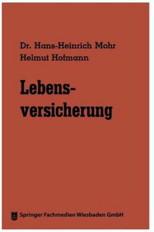 Cover of Lebensversicherung