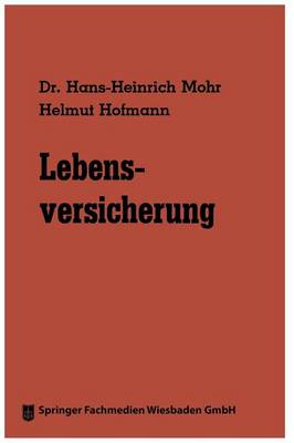 Book cover for Lebensversicherung