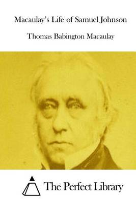 Book cover for Macaulay's Life of Samuel Johnson