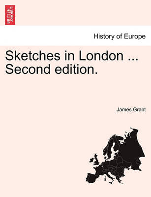 Book cover for Sketches in London ... Second Edition.
