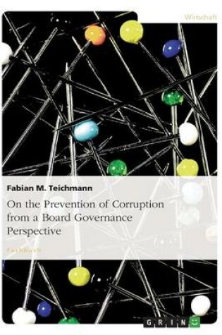 Cover of On the Prevention of Corruption from a Board Governance Perspective