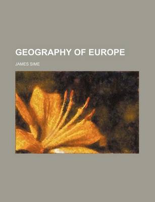 Book cover for Geography of Europe