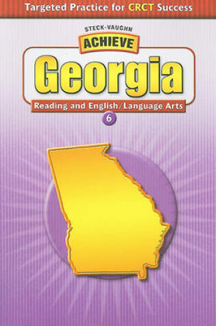 Cover of Achieve Georgia Reading and English/Language Arts, Grade 6