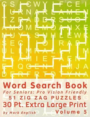 Cover of Word Search Book for Seniors