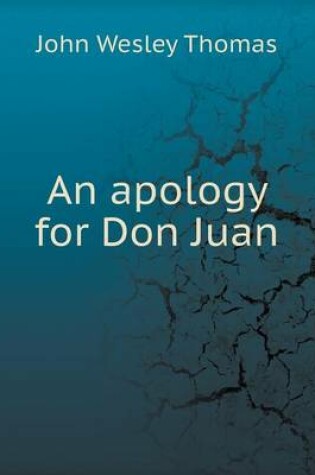 Cover of An apology for Don Juan