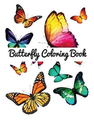 Book cover for Butterfly Coloring Book