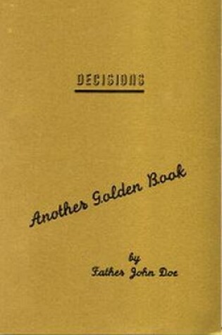 Cover of The Golden Book of Decisions