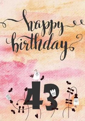 Book cover for Happy Birthday 43