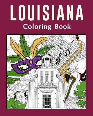 Book cover for Louisiana Coloring Book