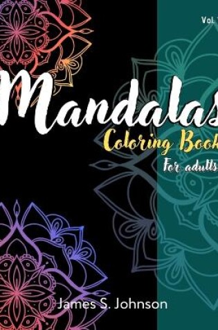 Cover of Mandalas coloring book for adults