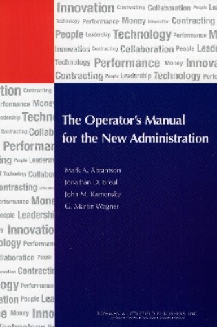 Cover of The Operator's Manual for the New Administration