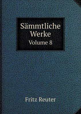 Book cover for Sämmtliche Werke Volume 8