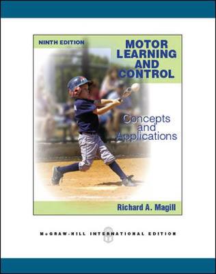 Book cover for Motor Learning and Control: Concepts and Applications