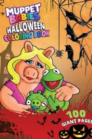 Cover of Muppet Babies Halloween Coloring Book