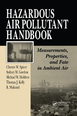 Book cover for Hazardous Air Pollutant Handbook