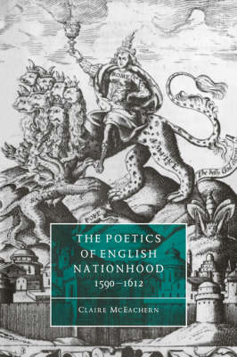 Book cover for The Poetics of English Nationhood, 1590-1612