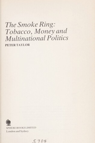 Cover of The Smoke Ring