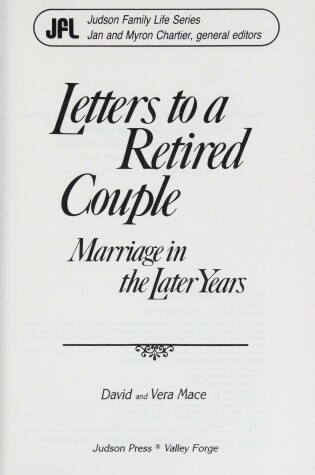 Cover of Letters to a Retired Couple