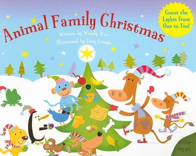 Book cover for Animal Family Christmas