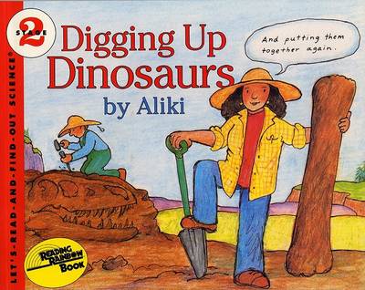 Book cover for Digging Up Dinosaurs Book and Tape