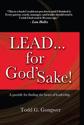 Book cover for Lead... for God's Sake!