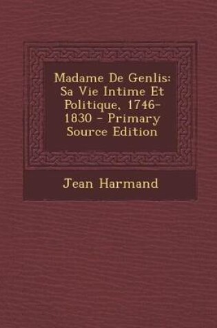 Cover of Madame de Genlis